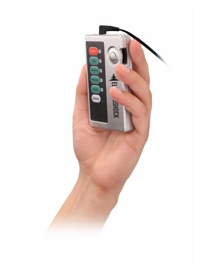 Мужской пояс верности с электростимуляцией E-stim Cockcage Shots Electroshock , изображение 2