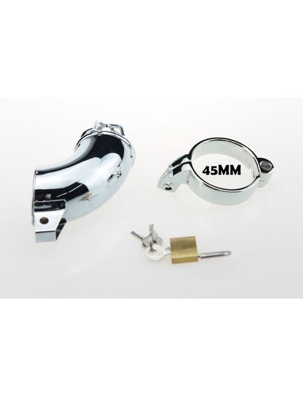 Мужской пояс верности с кольцом 4.5 см , изображение 4