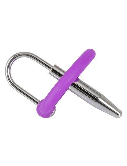 Уретральный стимулятор с силиконовым кольцом под головку , изображение 3