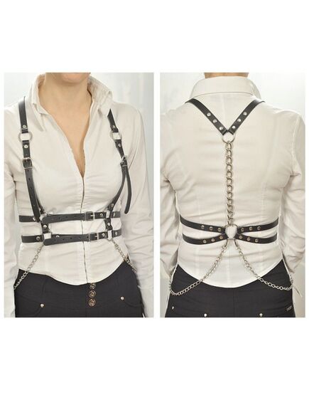 Портупея из натуральной кожи, M/XL 