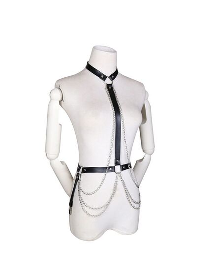 Портупея БДСМ с цепями , изображение 3