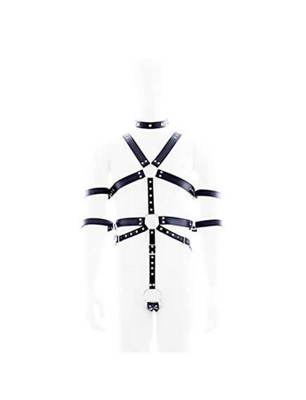 Портупея с фиксацией рук и ошейником , изображение 2