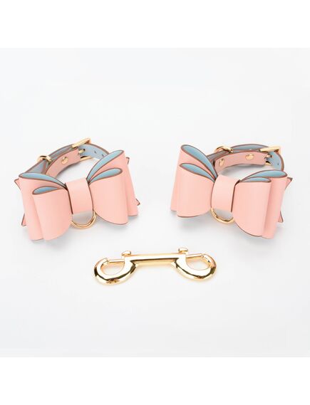 Наручники с бантиком 