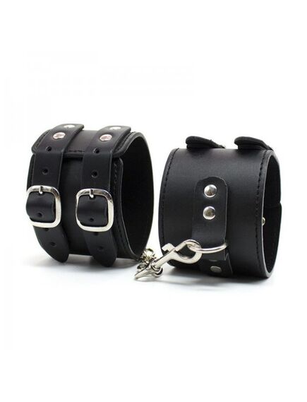 Наручники с двойным ремешком 