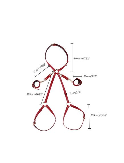 Портупея на бедра с фиксацией рук , изображение 5
