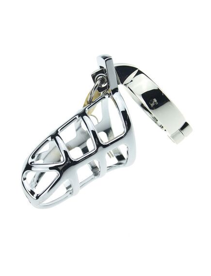 Мужской пояс верности с кольцом 4.5 см , изображение 3