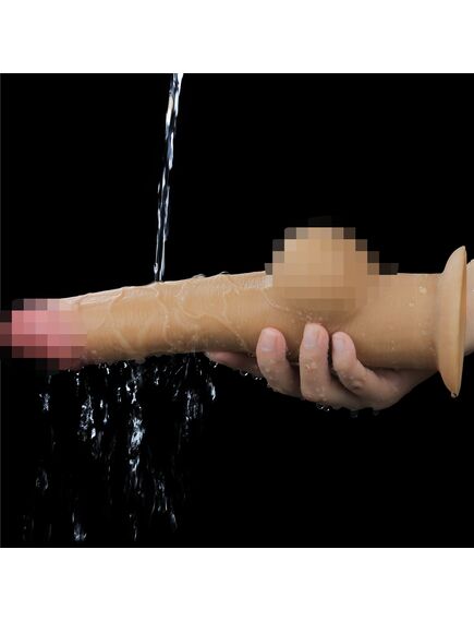 Фаллоимитатор на присоске Dual Layered Handle Cock "9.5" , изображение 2