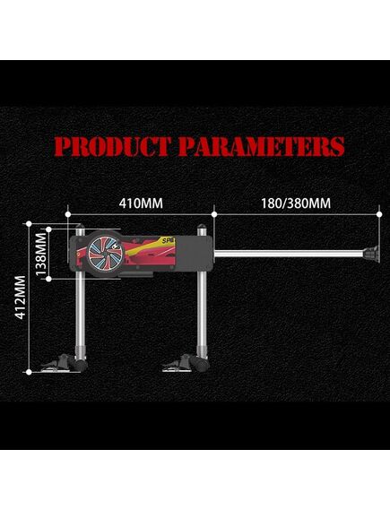 Регулируемая секс-машина Z-Sex 525 с пультом , изображение 3