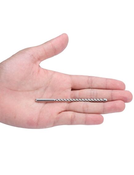 Металлический уретральный стимулятор 9 см , изображение 2