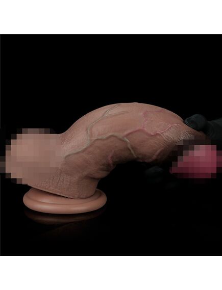 Фаллоимитатор гигант Nature Cock 9,5" XXL , изображение 5