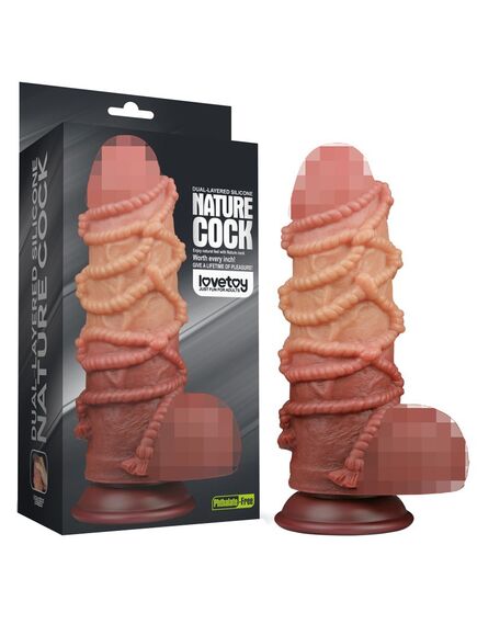 Фаллоимитатор Nature Cock 9,5" Shibari , изображение 5