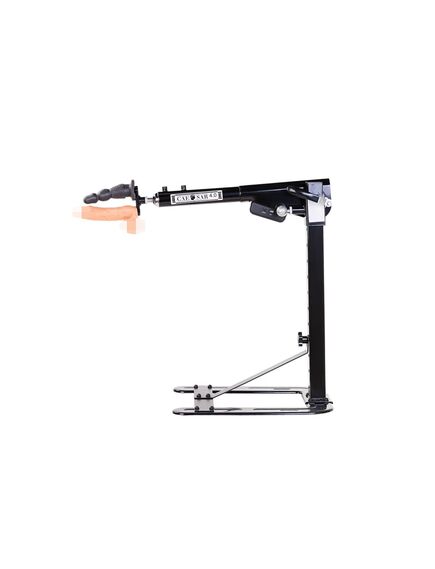 Секс-машина Diva Цезарь 4.0, с двумя насадками, металл, черная, 50 см , изображение 5