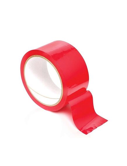 Скотч для связывания, 7 м, красный 