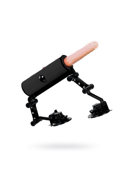 Компактная секс-машина черная X3 с пультом Д/У , изображение 3