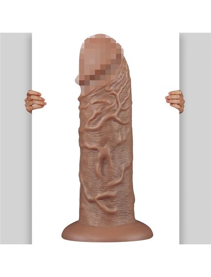 Фаллоимитатор для фистинга 10.5'' Realistic Chubby Dildo , изображение 6