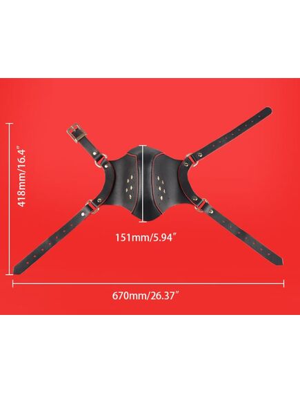 Маска черно-красная , изображение 2