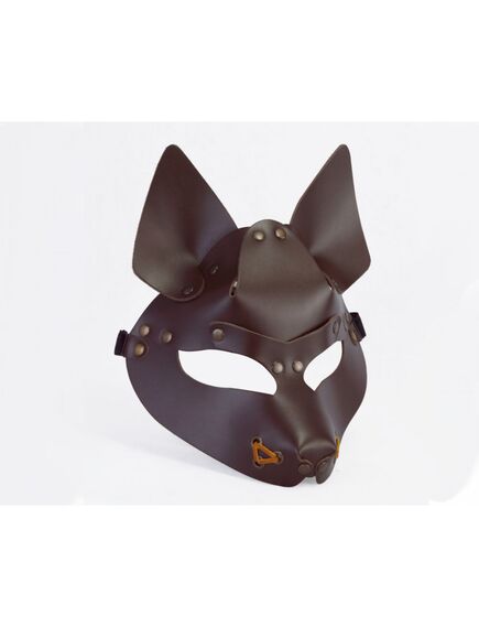 Маска БДСМ, Wolf коричневый , изображение 2