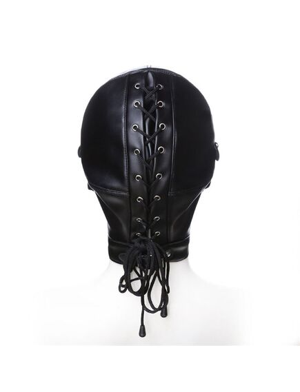 Шлем с кляпом, отверстием для рта и глаз , изображение 2