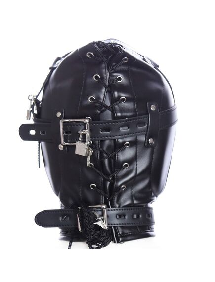 Шлем с отверстием для рта и плотным вкладками для ушей , изображение 5