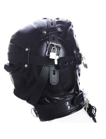 Шлем с отверстием для рта и плотным вкладками для ушей , изображение 6