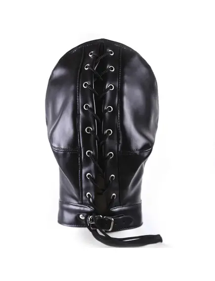 Шлем с отверстием для глаз и рта на шнуровке , изображение 2