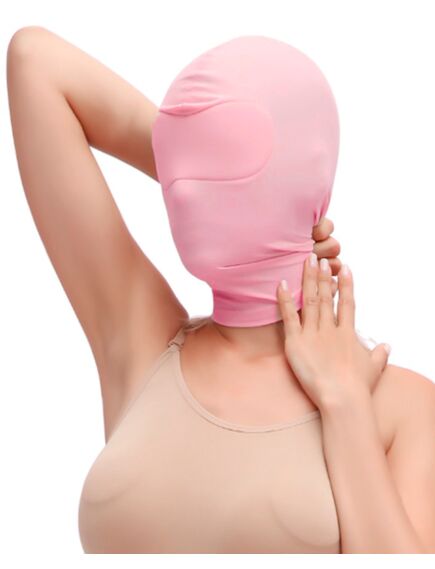 Шлем без отверстий розовый 