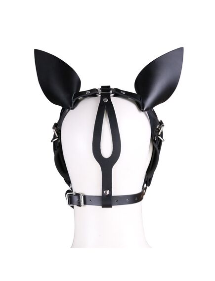 Кляп-маска БДСМ для пониплей "Покорная лошадка" , изображение 2
