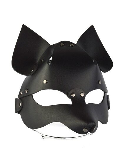 Маска Лиса из натуральной кожи 