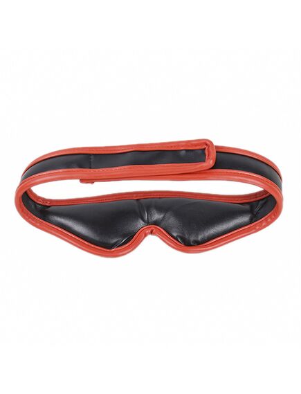 Черно красная маска на глаза (на липучках) , изображение 4