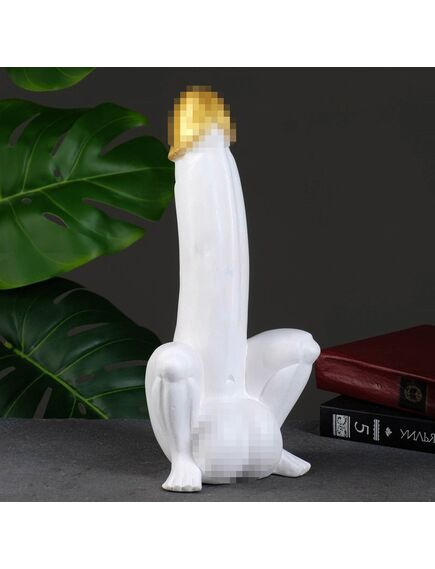 Статуэтка "Русский стандарт" белый, 30х14х11см 