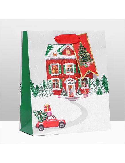 Пакет подарочный "На праздник ", люкс 18 х 22,3 х 10 см , изображение 3