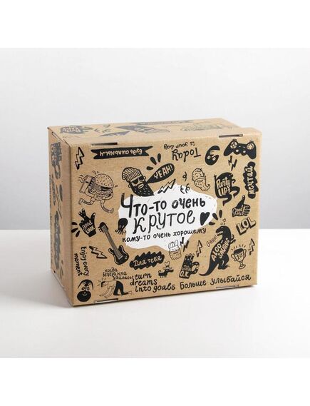 Коробка складная «Крафт», 31,2 х 25,6 х 16,1 см , изображение 5