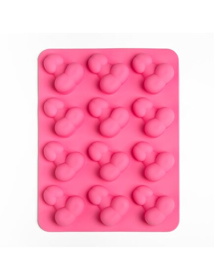 Форма силиконовая "18+", 17х13 см, розовый , изображение 2