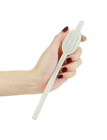 Коктейльные трубочки "Вагинки" светящиеся , изображение 3