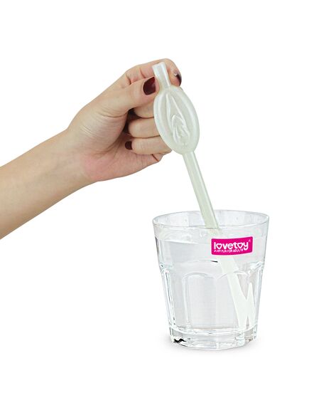 Коктейльные трубочки "Вагинки" светящиеся , изображение 4