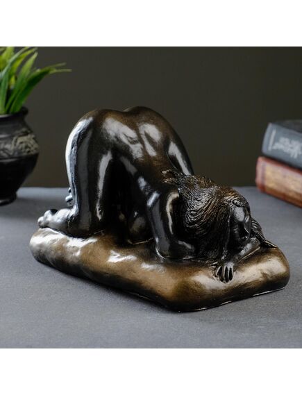 Копилка "Лолита" бронза-золото, 22х14х12см 