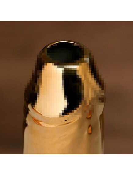 Бокал "Достоинство", золотистый, 21 см , изображение 3