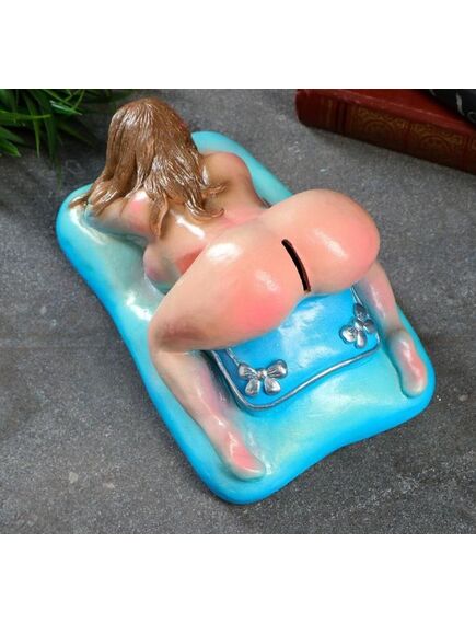 Копилка "Лолита" брюнетка, 22х14х12см , изображение 2