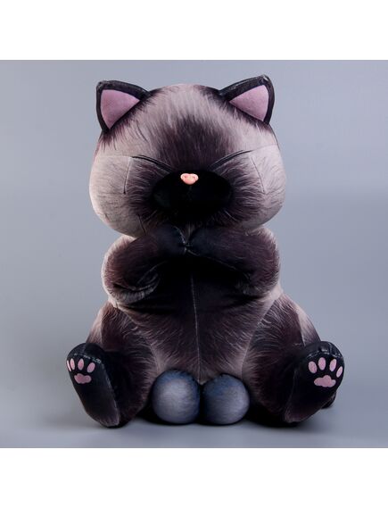 Мягкая игрушка «Кот», 40 см, цвет серый , изображение 2