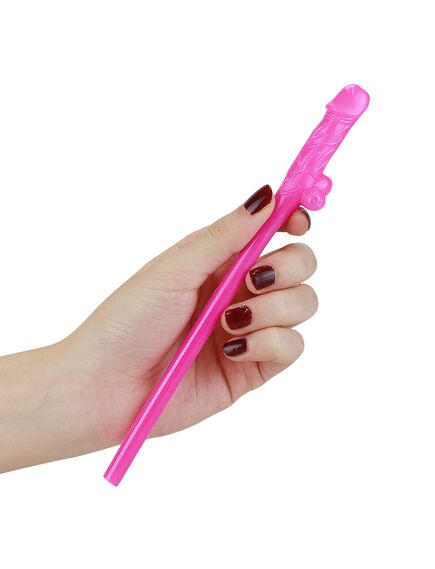 Коктейльные трубочки в виде фаллосов 9шт , изображение 3