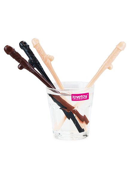 Коктейльные трубочки в виде фаллосов 9шт , изображение 4