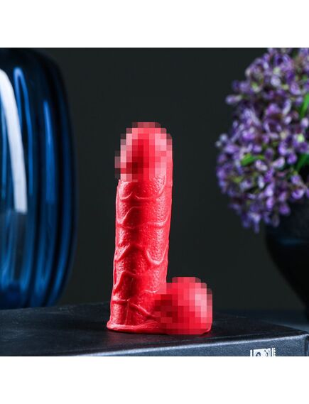 Фигурное мыло "Фаворит" красный, 11см, 104 гр , изображение 2