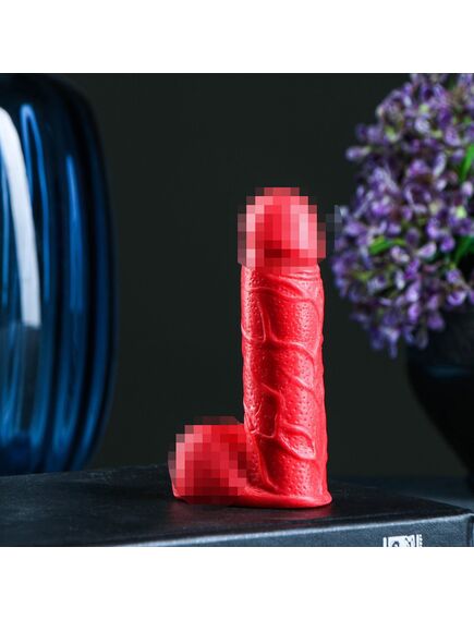 Фигурное мыло "Фаворит" красный, 11см, 104 гр , изображение 3