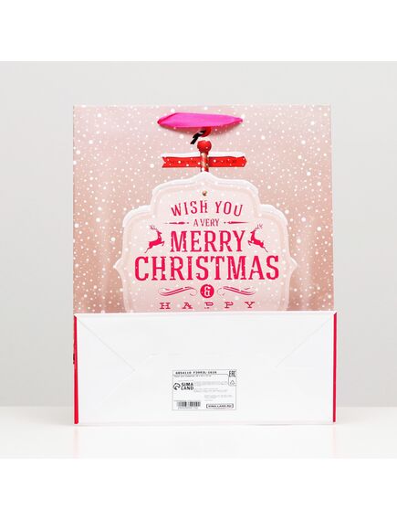 Пакет ламинированный "New year" 26 x 32 x 12 , изображение 2