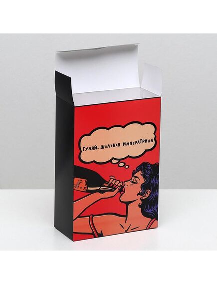 Коробка складная с приколами «Гуляй шальная», 16 × 23 × 7,5 см , изображение 2