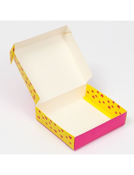 Коробка подарочная "Любовь это...", розовая, 20 х 18 х 5 см , изображение 4