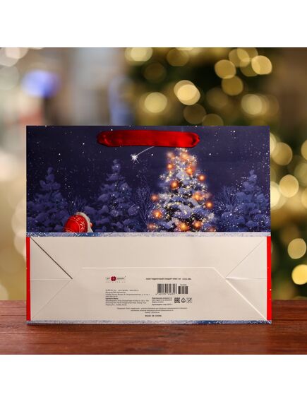 Пакет подарочный "Волшебное чудо ",люкс 32 х 26 х 12 см , изображение 2