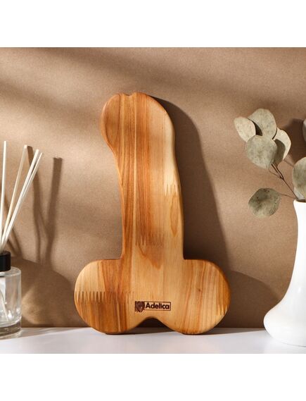 Блюдо для подачи «L», в подарочной коробке, береза, 25×16,5×1,8см , изображение 4