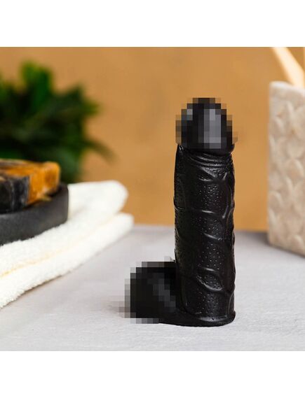 Фигурное мыло "Фаворит" черный, 11см, 104 гр , изображение 2