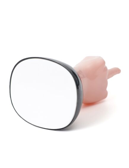 Сувенир с двигающимся пальцем FUCK OFF, на солнечной батарее, 13 см , изображение 4